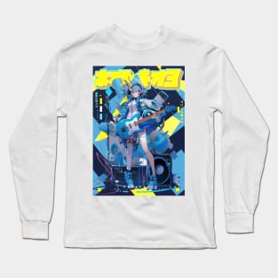 SAIKOU GROUPIE GAL 1 - NEOTOKIO3 BEST BAND | Anime Manga Music Kawaii Girl | PROUD OTAKU Long Sleeve T-Shirt